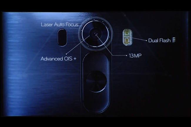 Cận cảnh hệ thống camera chính của LG G3