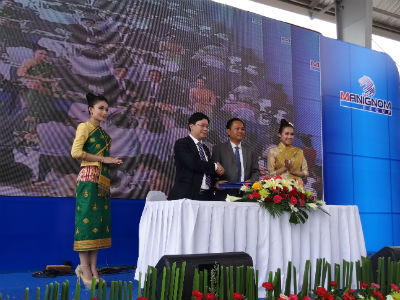 Lao Viet Bank hợp tác chiến lược với Manignom Group