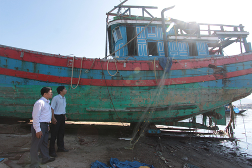 Lãnh đạo huyện Hoàng Sa: Sẽ trưng bày tàu cá bị Trung Quốc tấn công