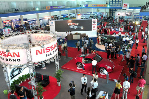 Sắp khai màn Vietnam Auto Expo 2014 tại Hà Nội