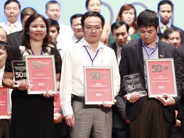 FECON lọt Top 3 DN kinh doanh hiệu quả nhất Việt Nam