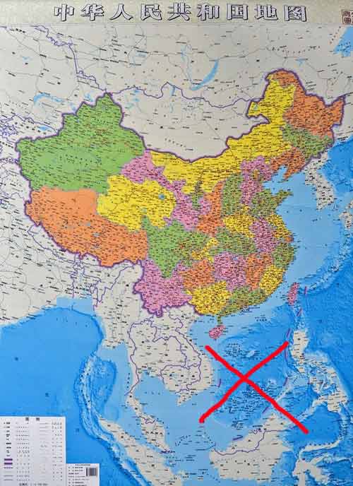 Phản ứng dữ dội về bản đồ đường mười đoạn của Trung Quốc