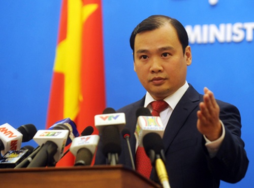 Người phát ngôn Bộ Ngoại giao Lê Hải Bình: Việt Nam không loại trừ việc khởi kiện Trung Quốc ra tòa án quốc tế