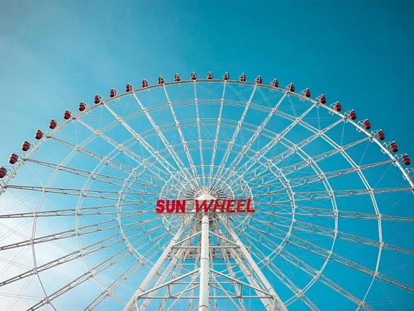 Vòng quay khổng lồ Sun Wheel sẵn sàng đón khách
