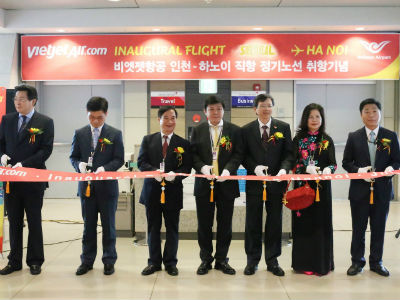 VietJet Air mở đường bay Hà Nội - Seoul