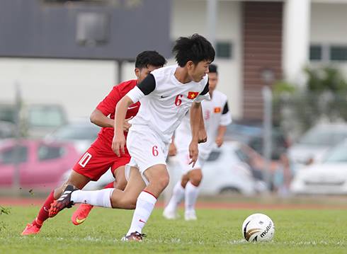 U19 Việt Nam thắng đậm U21 Singapore với tỷ số  4 - 0 