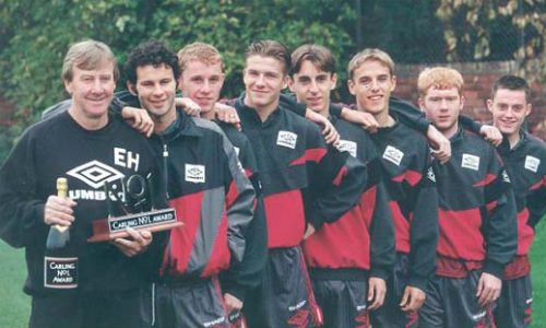 Thế hệ vàng năm 1992 thể hiện truyền thống gây dựng đội bóng có nền tảng tốt của MU