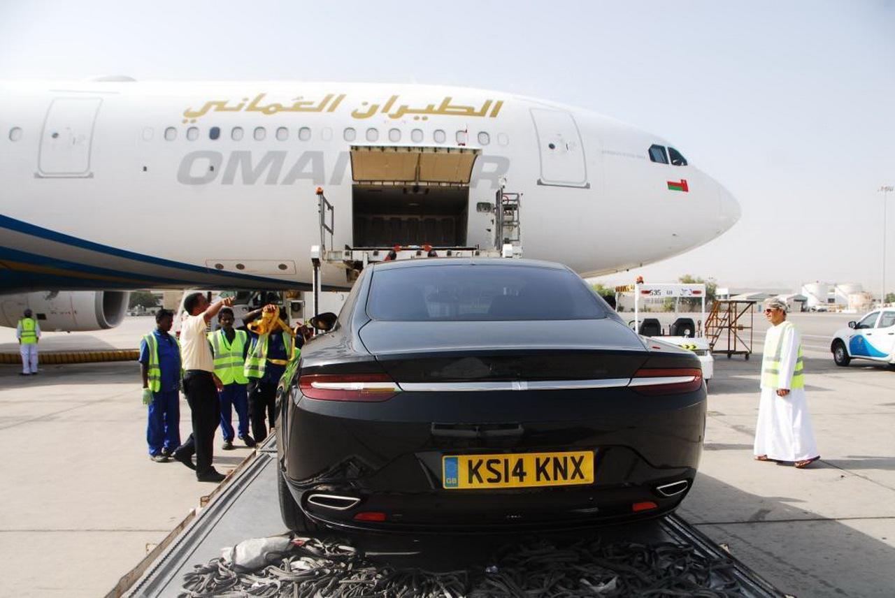 Aston Martin Lagonda đến Oman chạy thử 2