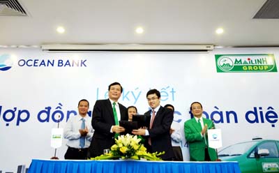 OceanBank ký kết hợp tác toàn diện với Taxi Mai Linh