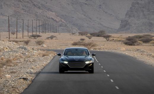 Hình ảnh Aston Martin Lagonda thử đường tại Oman