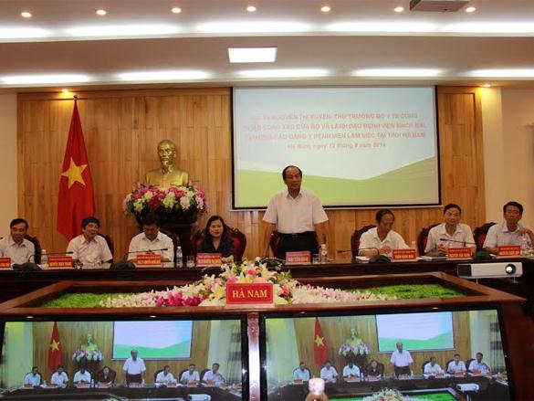 Sắp khởi công cơ sở 2 Bệnh viện Bạch Mai tại Hà Nam