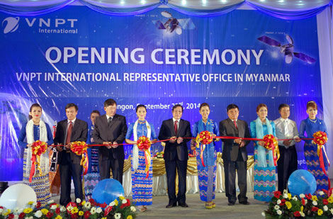 VNPT khởi động đầu tư, kinh doanh tại Myanmar