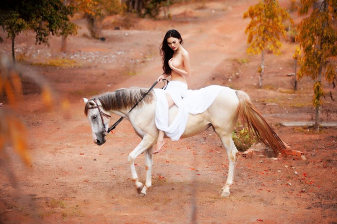 Người đẹp nude với ngựa Cao Thùy Linh bị cấm biểu diễn toàn quốc