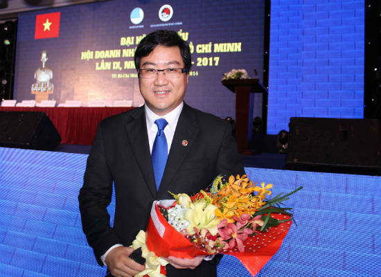 Ông Nguyễn Thu Phong thành Chủ tịch Hội Doanh nhân trẻ TP.HCM
