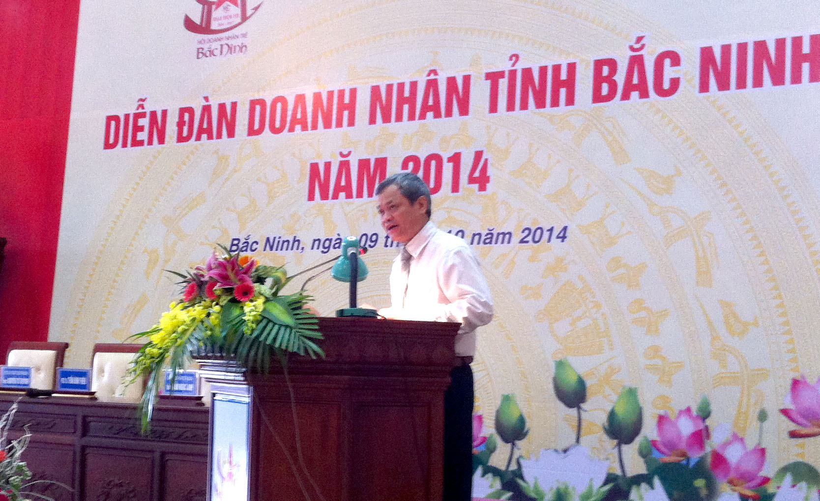 Khai mạc Diễn đàn doanh nhân Bắc Ninh 2014.