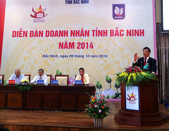 Diễn đàn doanh nhân tỉnh Bắc Ninh 2014