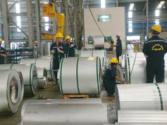 Nhà máy sản xuất thép của Hoa Sen Group