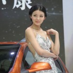Người đẹp tại Triển lãm ô tô Thượng Hải