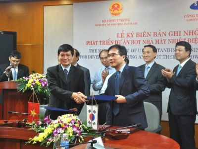 Samsung C&T ký MOU triển khai Nhiệt điện Vũng Áng 3