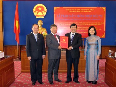 KinderWorld nhận Giấy chứng nhận đầu tư Dự án Outward Bound Việt Nam