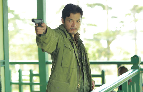 Tạo hình giang hồ máu lạnh của diễn viên Trần Bảo Sơn trong phim mới