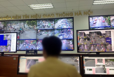 Cận cảnh hệ thống camera giúp CSGT phạt nguội ở Hà Nội