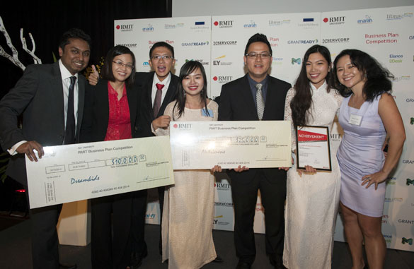 Sinh viên Việt Nam giành giải nhất cuộc thi khởi nghiệp tại Australia
