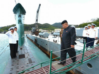 Triều Tiên hạ thủy tàu ngầm mang tên lửa đạn đạo
