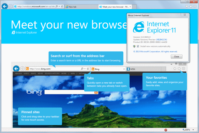 Internet Explorer 11 là trình duyệt phổ biến nhất thế giới