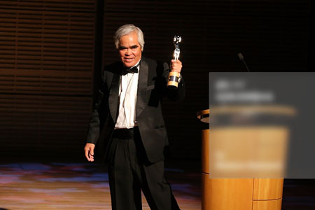 Nick Ut tại lễ trao giải Lucie Awards