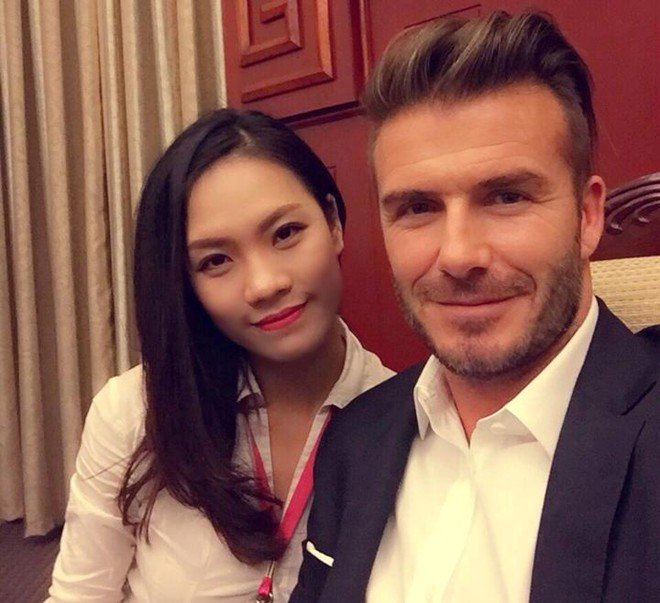 Những mỹ nhân Việt chụp ảnh cùng Beckham khiến nhiều người 