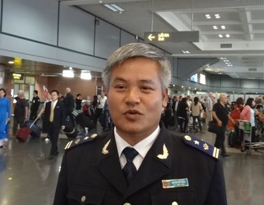 Ông Nguyễn Đức Minh, Phó Chi cục trưởng Chi cục Hải quan Cửa khẩu Sân bay Quốc tế Nội Bài