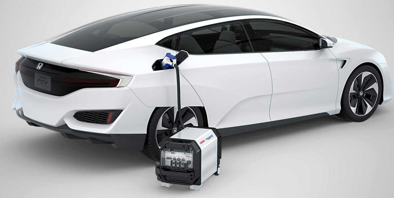 Honda FCV Concept chạy 700km với một bình nhiên liệu