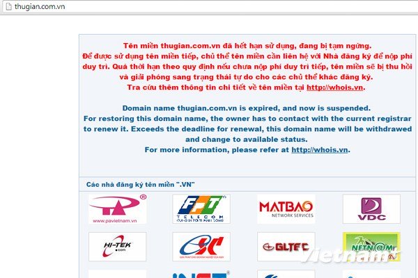 Thu tên miền một loạt website không phù hợp thuần phong mỹ tục