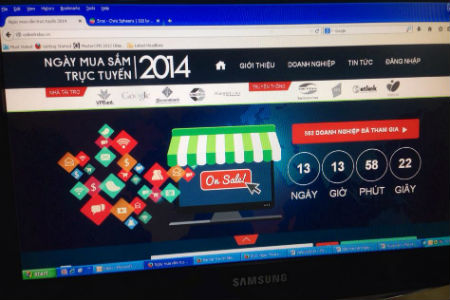 Sắp khai màn “Ngày mua sắm trực tuyến 2014