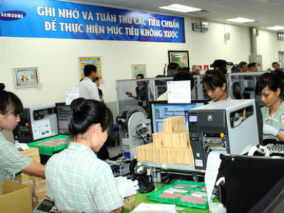 Samsung đầu tư thêm 3 tỷ USD, vốn FDI vọt lên 17,33 tỷ USD