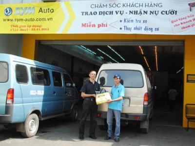 SanYang Motor Việt Nam đẩy mạnh chăm sóc khách hàng