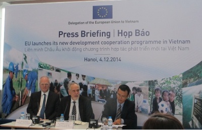 EU công bố khoản hỗ trợ 400 triệu USD cho Việt Nam