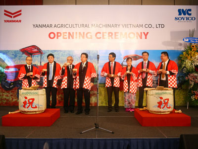 Ra mắt liên doanh máy nông nghiệp Yanmar Việt Nam