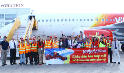 Vietjet nhận tàu bay Airbus A320 thứ hai