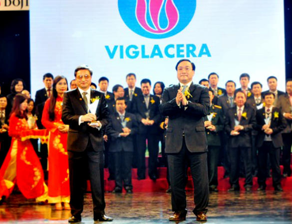 Viglacera nhận danh hiệu 