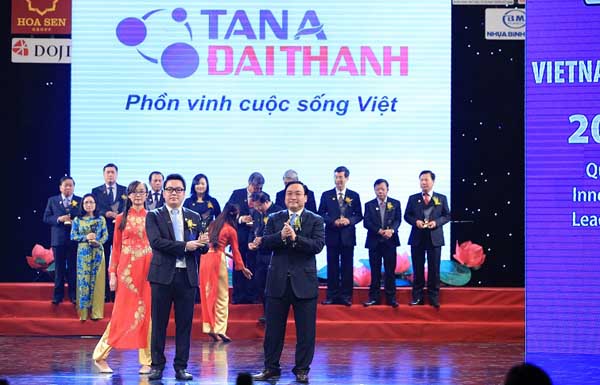 Tân Á Đại Thành nhận “Thương hiệu Quốc gia 2014”