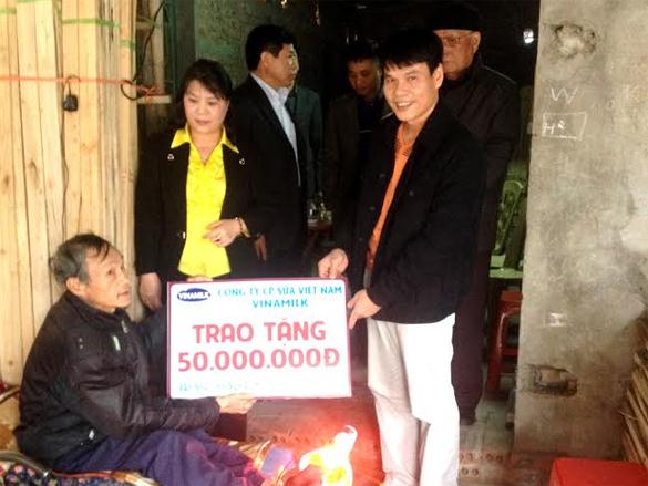Vinamilk hỗ trợ xây dựng nhà tình thương tại Thái Bình