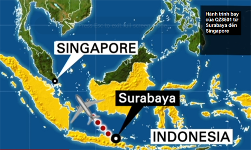 Những điểm khác nhau giữa sự biến mất QZ8501 và MH370