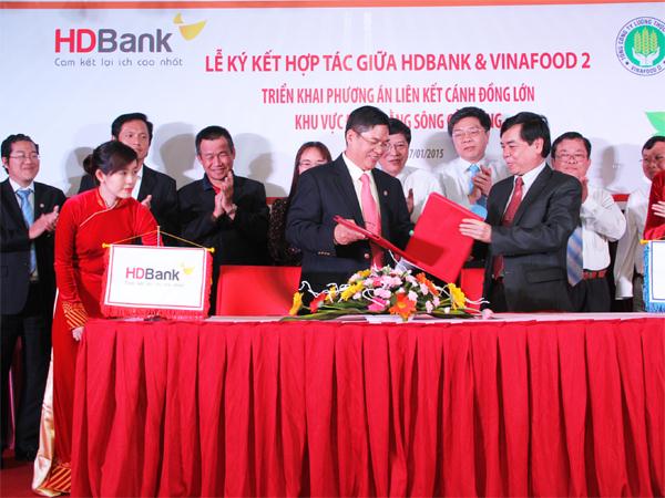 HDBank ký hợp tác với Vinafood 2