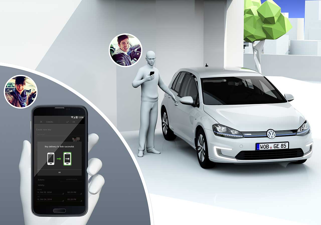 VW Golf Connected Concept 2