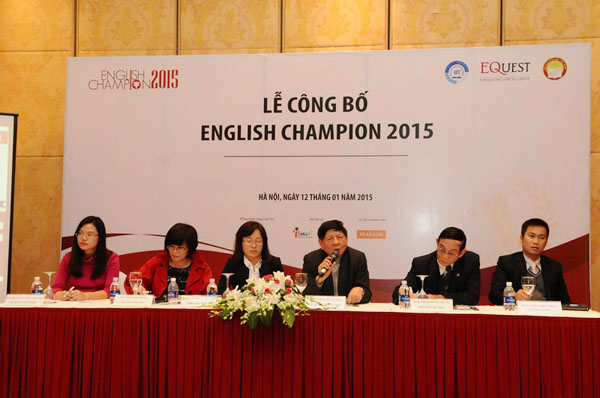 English Champion 2015, thi tiếng Anh