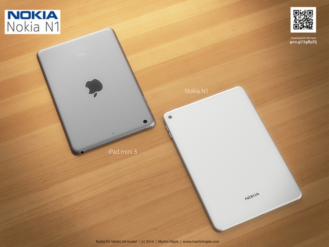 Tablet Nokia N1 lần đầu 'đọ dáng' với iPad Mini 3 8