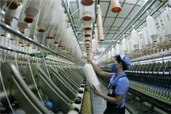 Nhà máy sản xuất sợi chỉ may có tổng vốn đầu tư 6 triệu USD. Ảnh minh hoạ