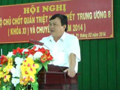 Ông Lê Văn Hẳn, tân Phó chủ tịch tỉnh Trà Vinh